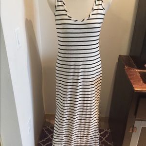 Striped maxi dress